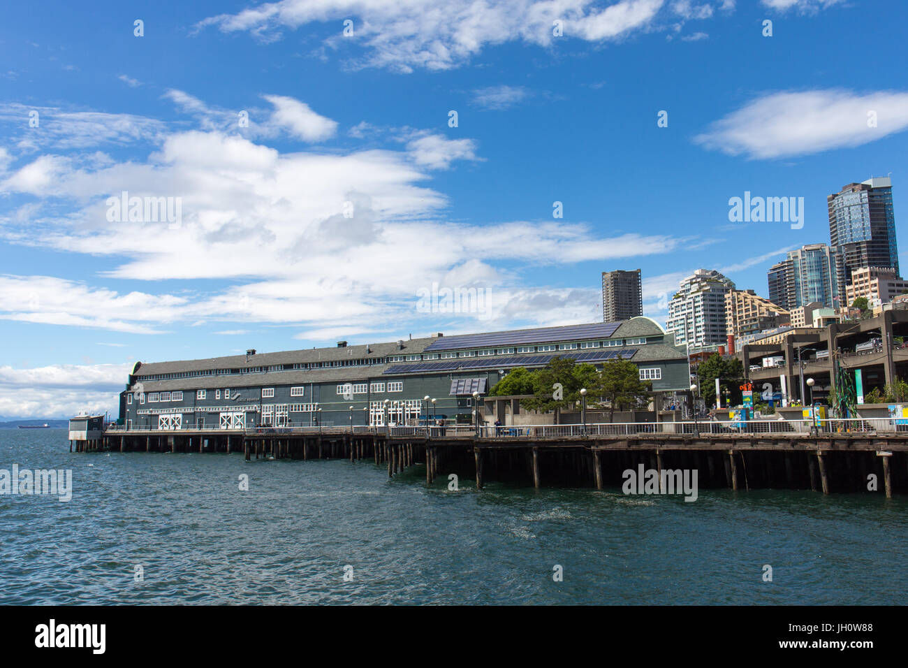 Seattle Aquarium am Pier 59 in Seattle, Washington, USA Stockfoto
