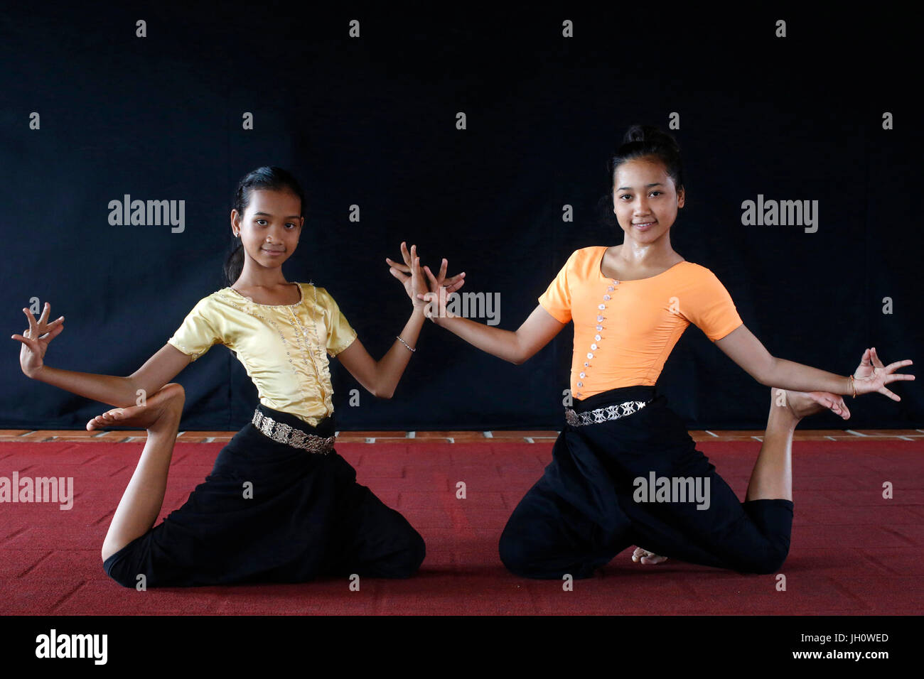 PHARE-Ponleu Selpak-Tanzschule. Kambodscha. Stockfoto