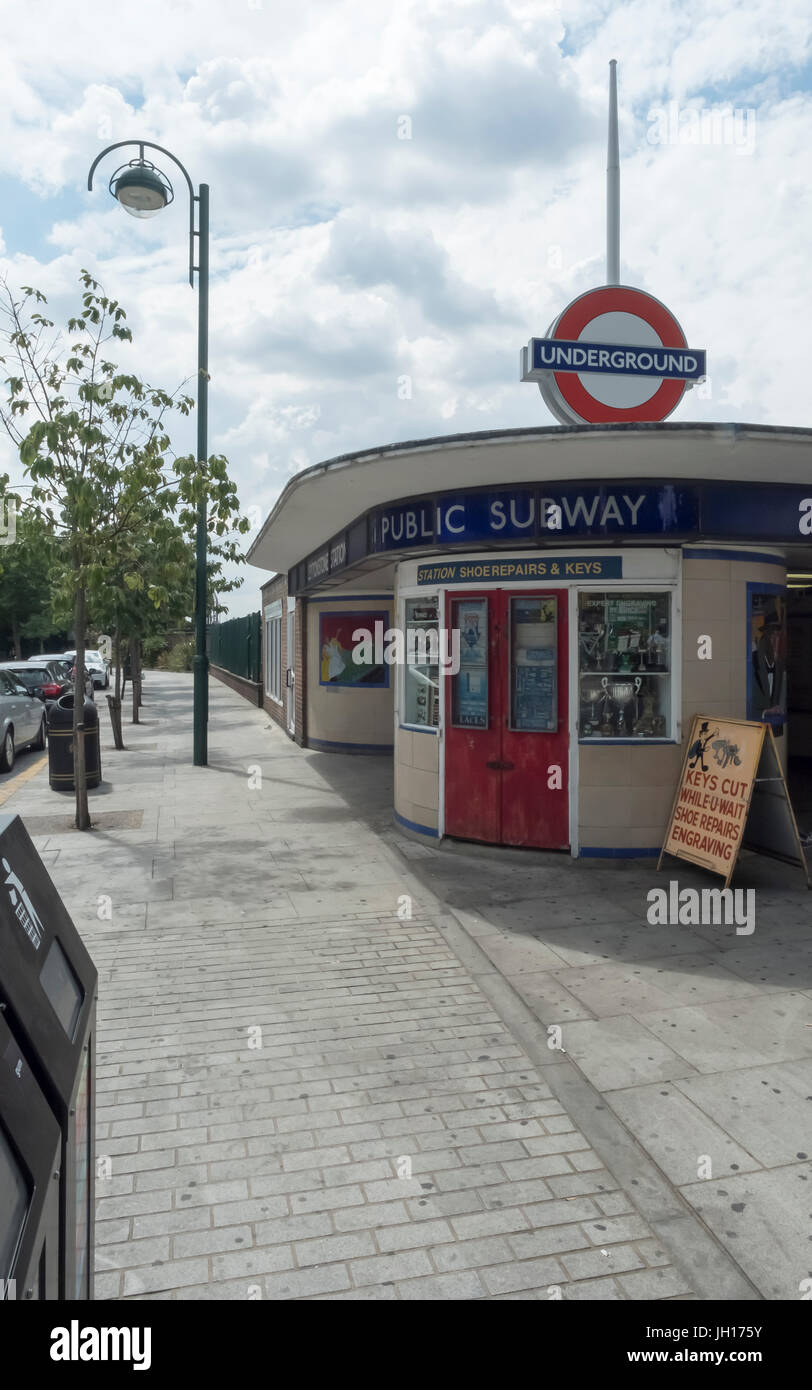 Leytonstone Bahnhof Stockfoto