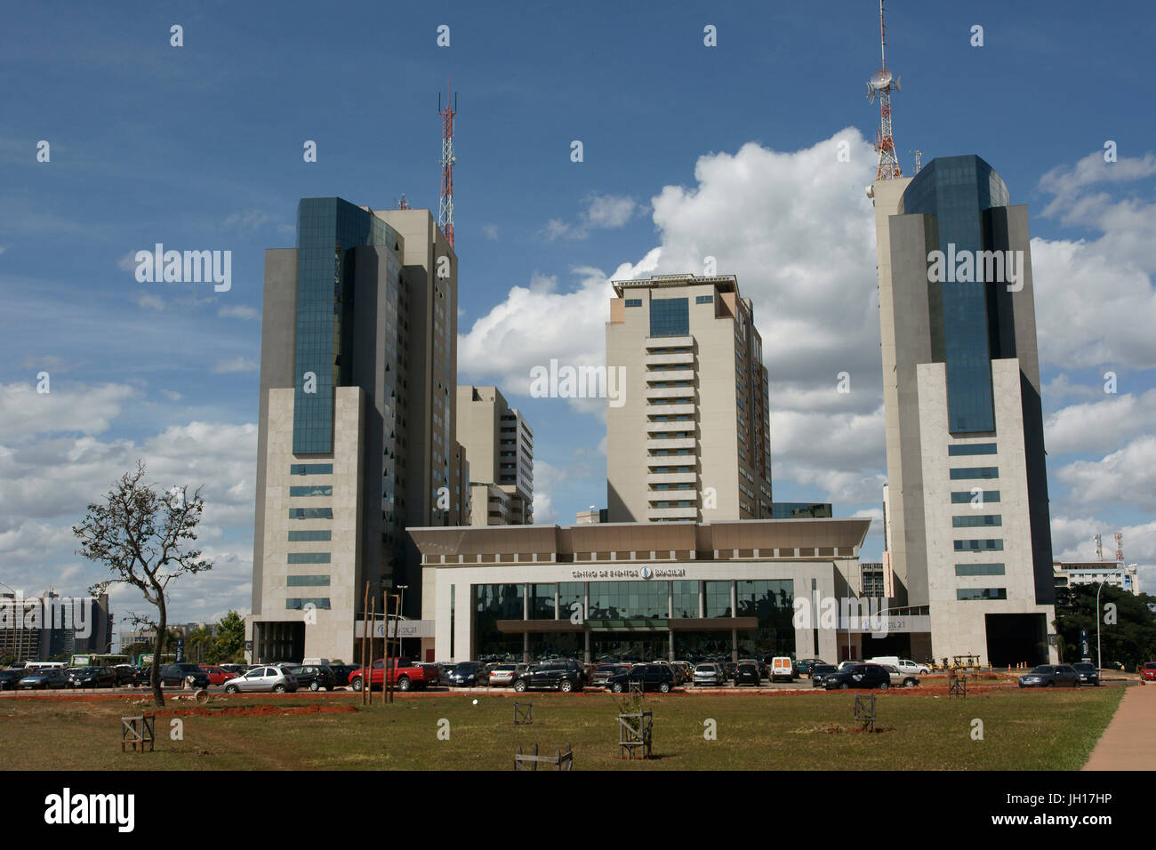 Center Veranstaltungen Brasilien 21, Stadt, Distrito Federal Brasília, Brasilien Stockfoto