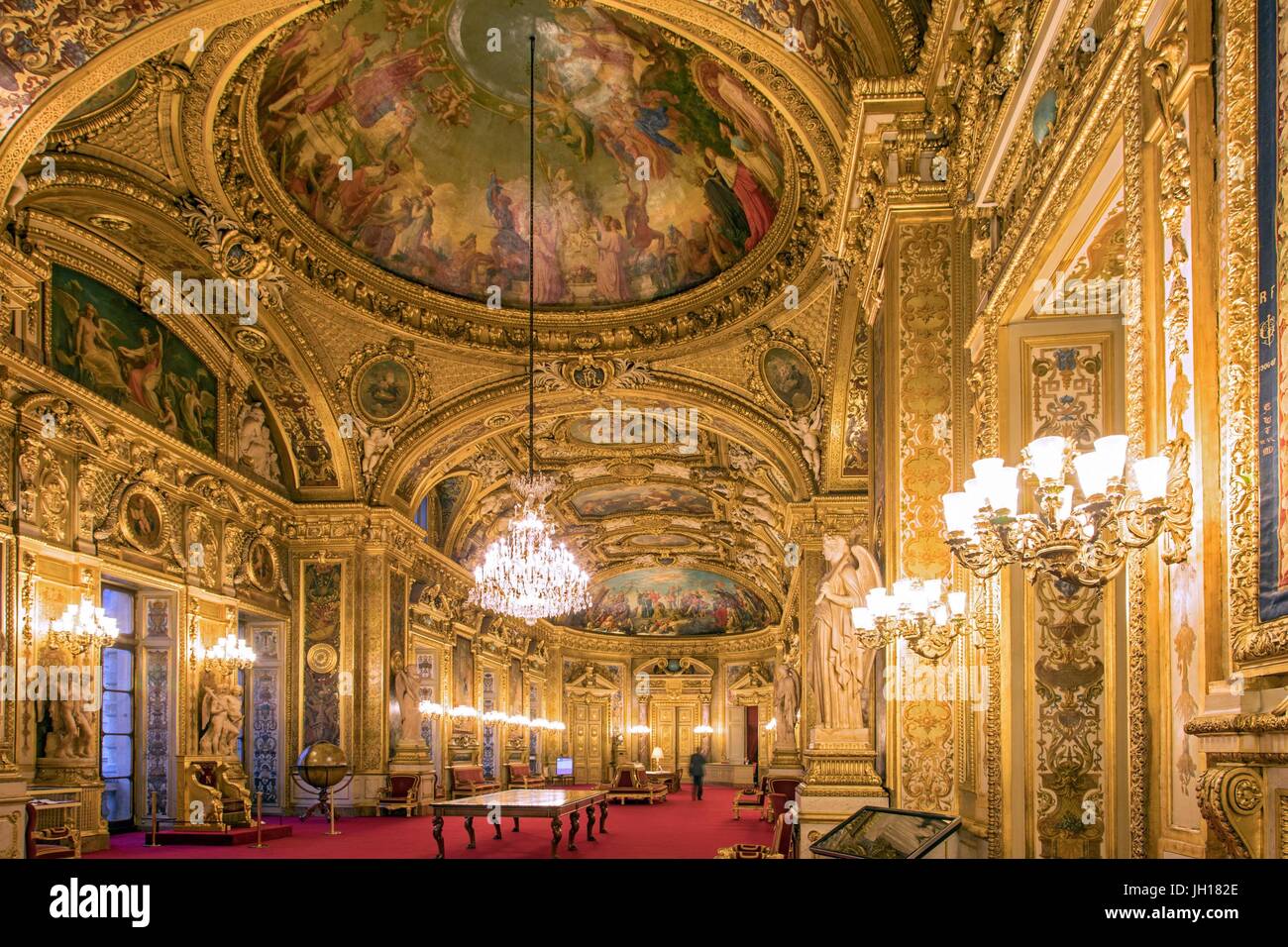 ABBILDUNG VON PARIS (75), ILE DE FRANCE, FRANKREICH Stockfoto