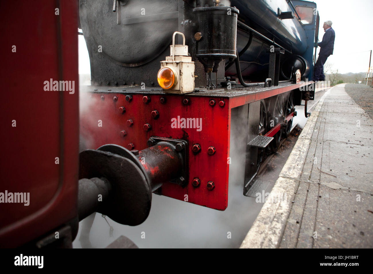 Isle of Wight Steam Railway Stockfoto