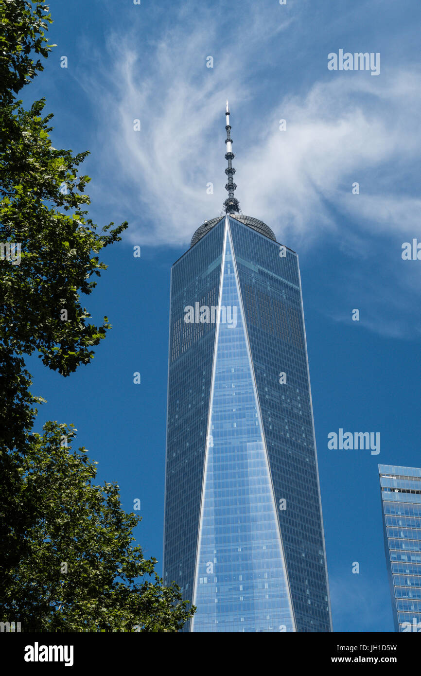 One World Trade Center in Lower Manhattan, NYC, USA Stockfoto