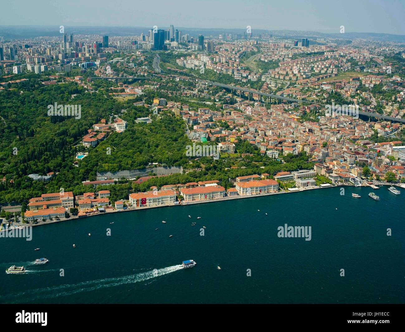 Galatasaray-Universität, Ortakoy, Istanbul Türkei Stockfoto