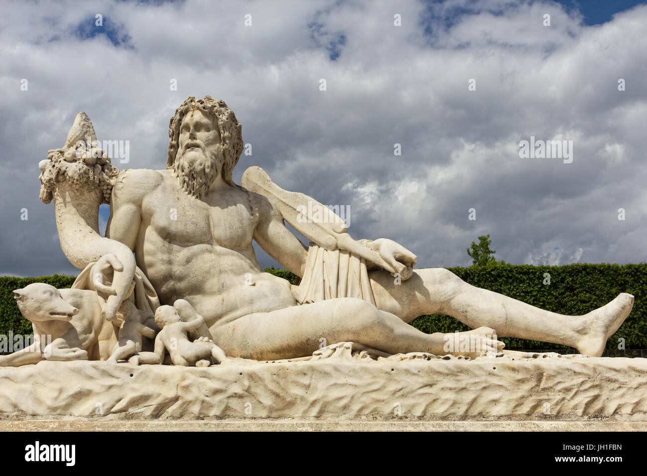 Le Tibre - Jardin des Tuileries - Paris Stockfoto