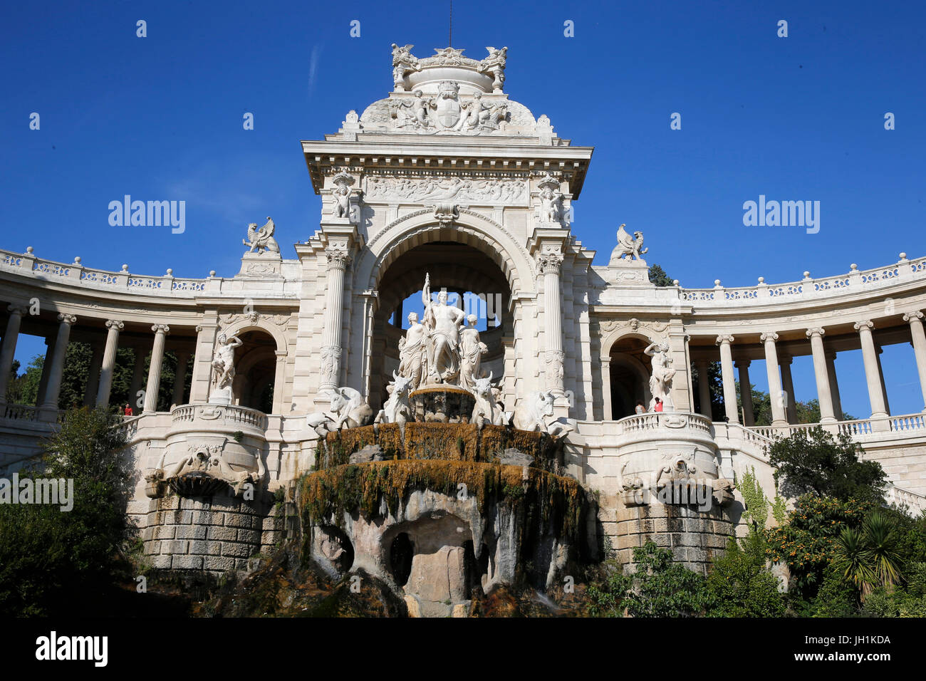 Palais Longchamp (Longchamp Palast), Marseille. Frankreich. Stockfoto