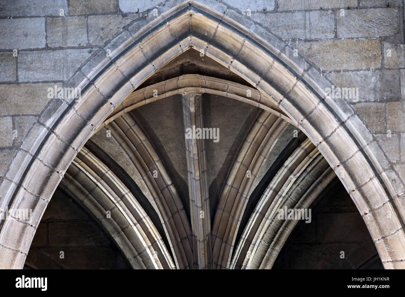 Kathedrale von Moulins. Architektur.  Moulins. Frankreich. Stockfoto
