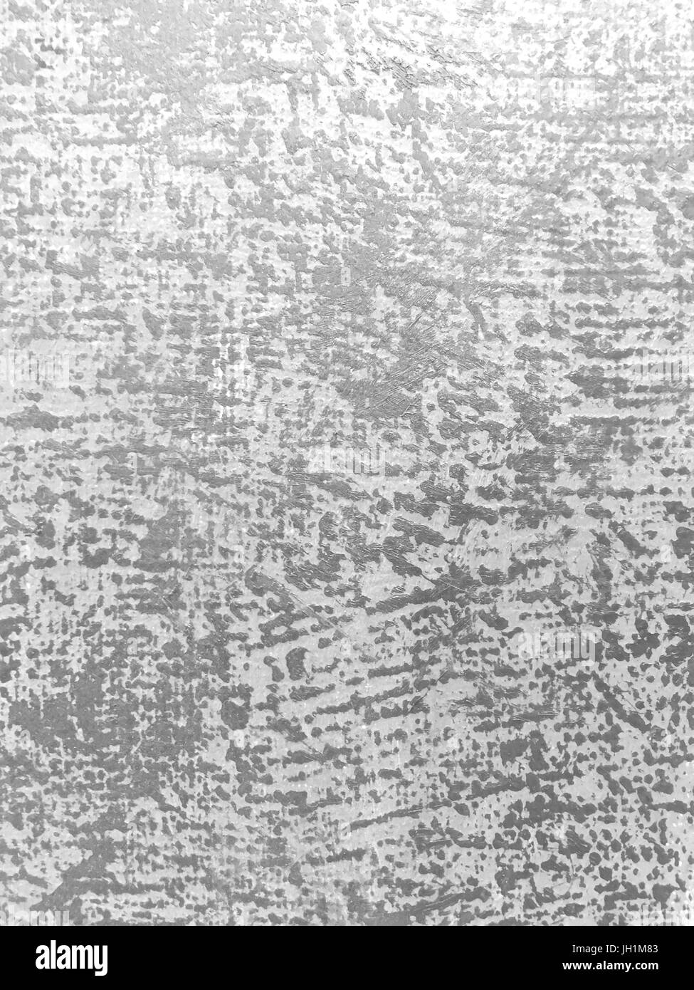 Grunge abstrakt Acryl grau canvas Hintergrund closeup Stockfoto