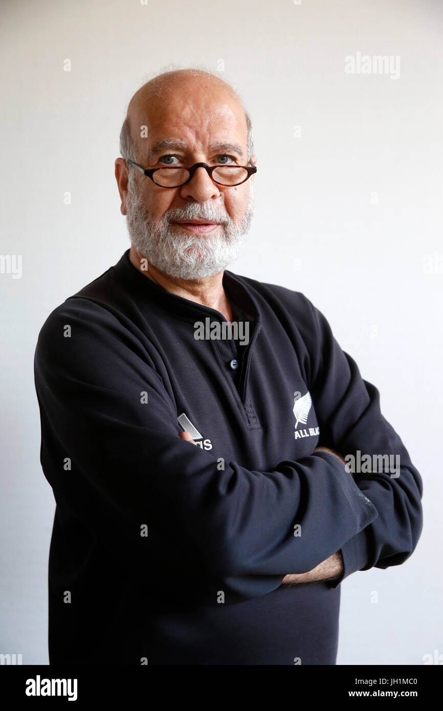 Paris ansässige Künstler Rachid Koraichi. Frankreich. Stockfoto