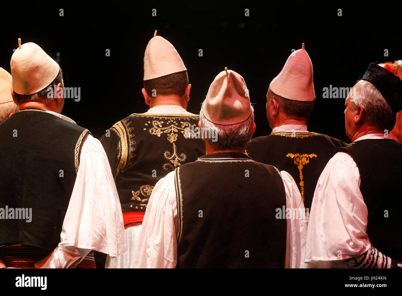 Bektachi Muslime. Frankreich. Stockfoto