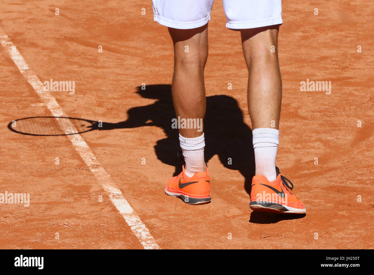 Tennis-Spieler.  Frankreich. Stockfoto