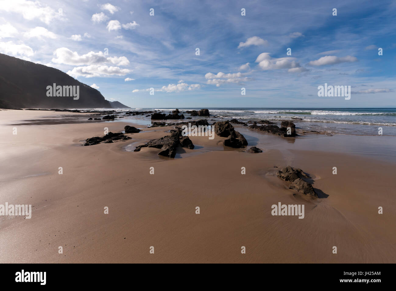 Wye River Beach, Wye River, Victoria, Australien Stockfoto