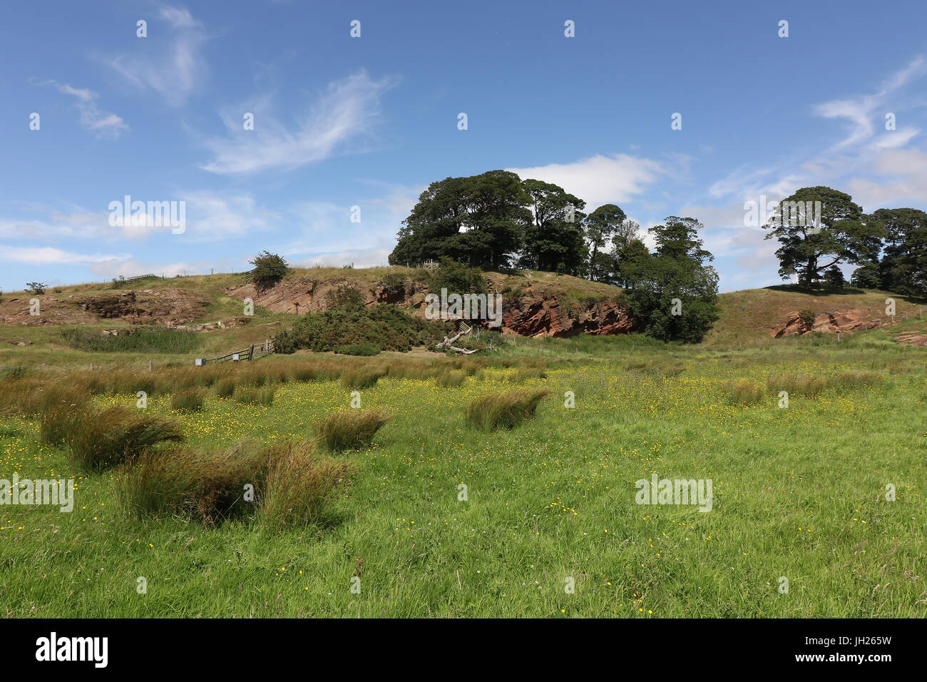 Landscaoes am Burton, Wirral, eng Stockfoto