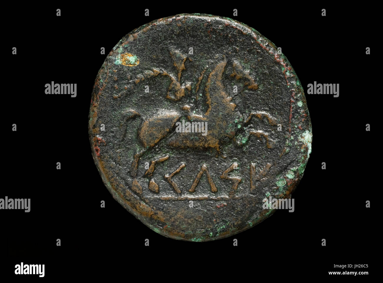 Celt iberischen Münze Stockfoto