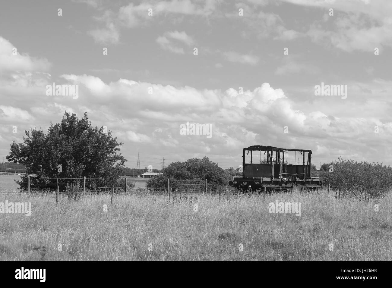 Landscaoes am Burton, Wirral, eng Stockfoto