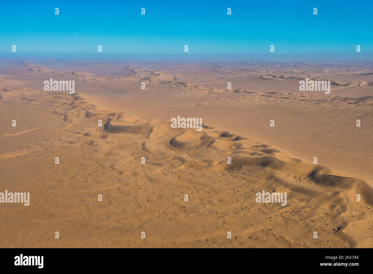 Luftbild der Namib-Wüste, Namibia, Afrika Stockfoto