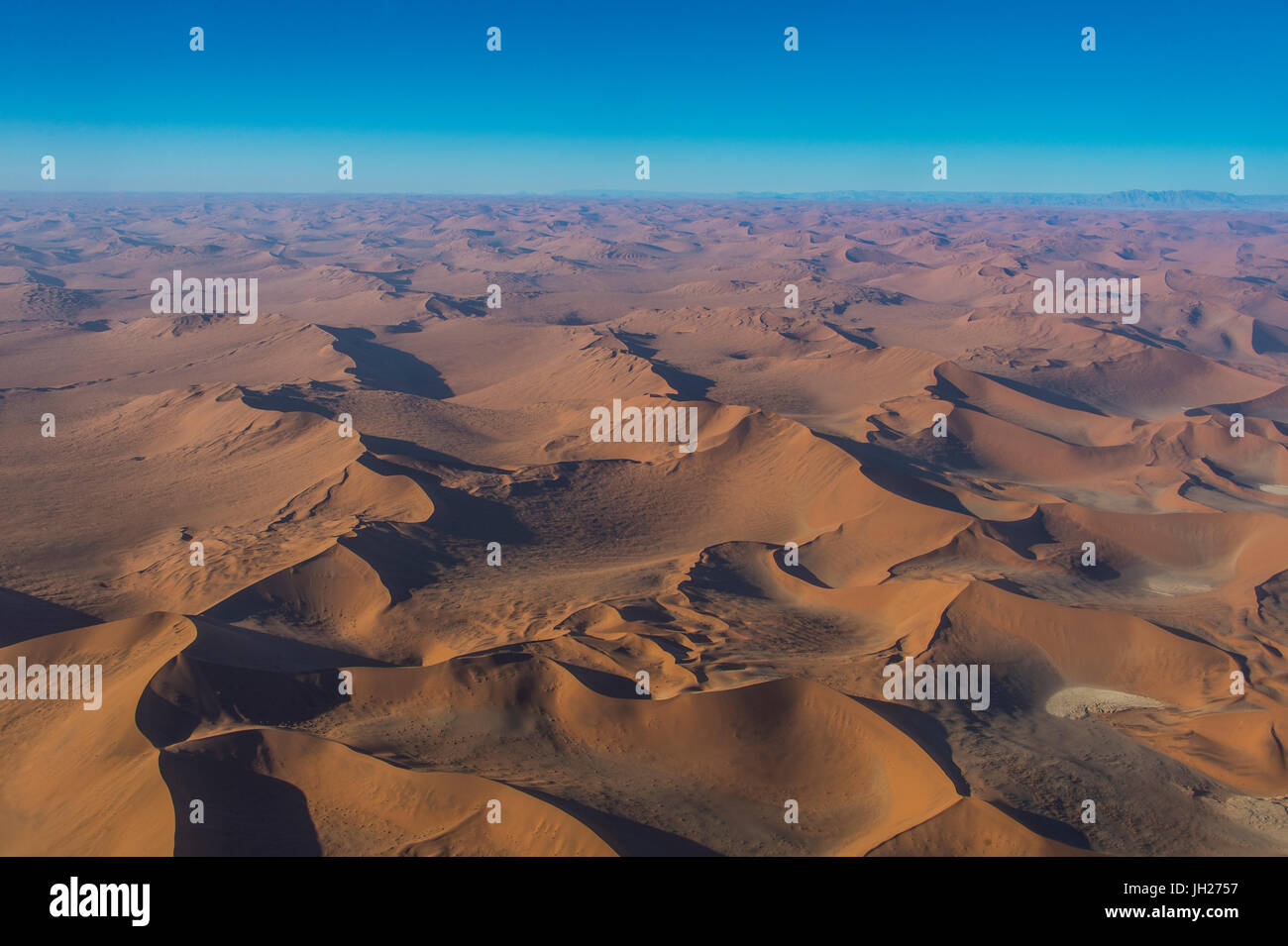 Luftbild der Namib-Wüste, Namibia, Afrika Stockfoto