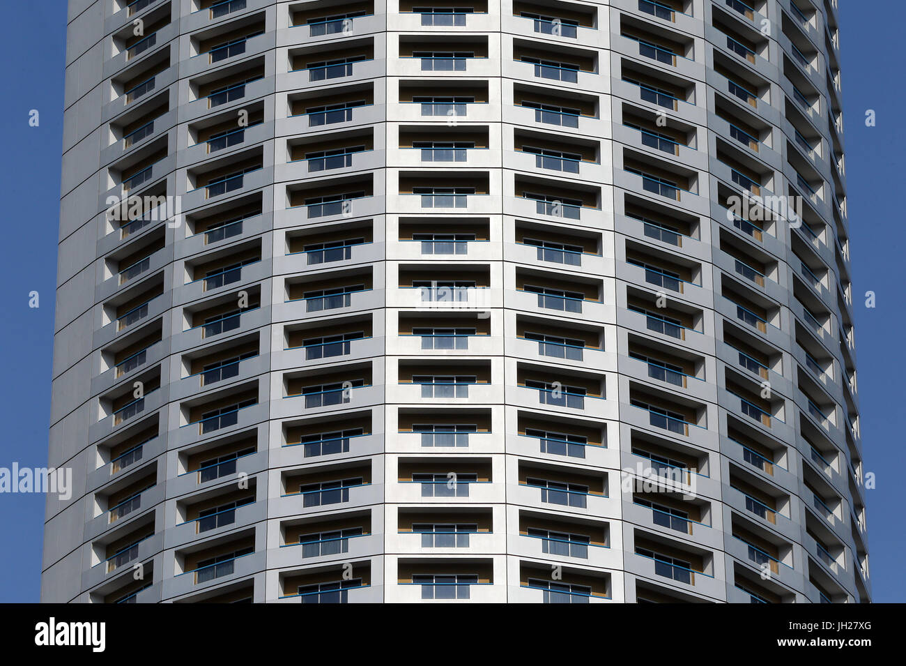 Exterieur des Wohngebäudes.  Singapur. Stockfoto