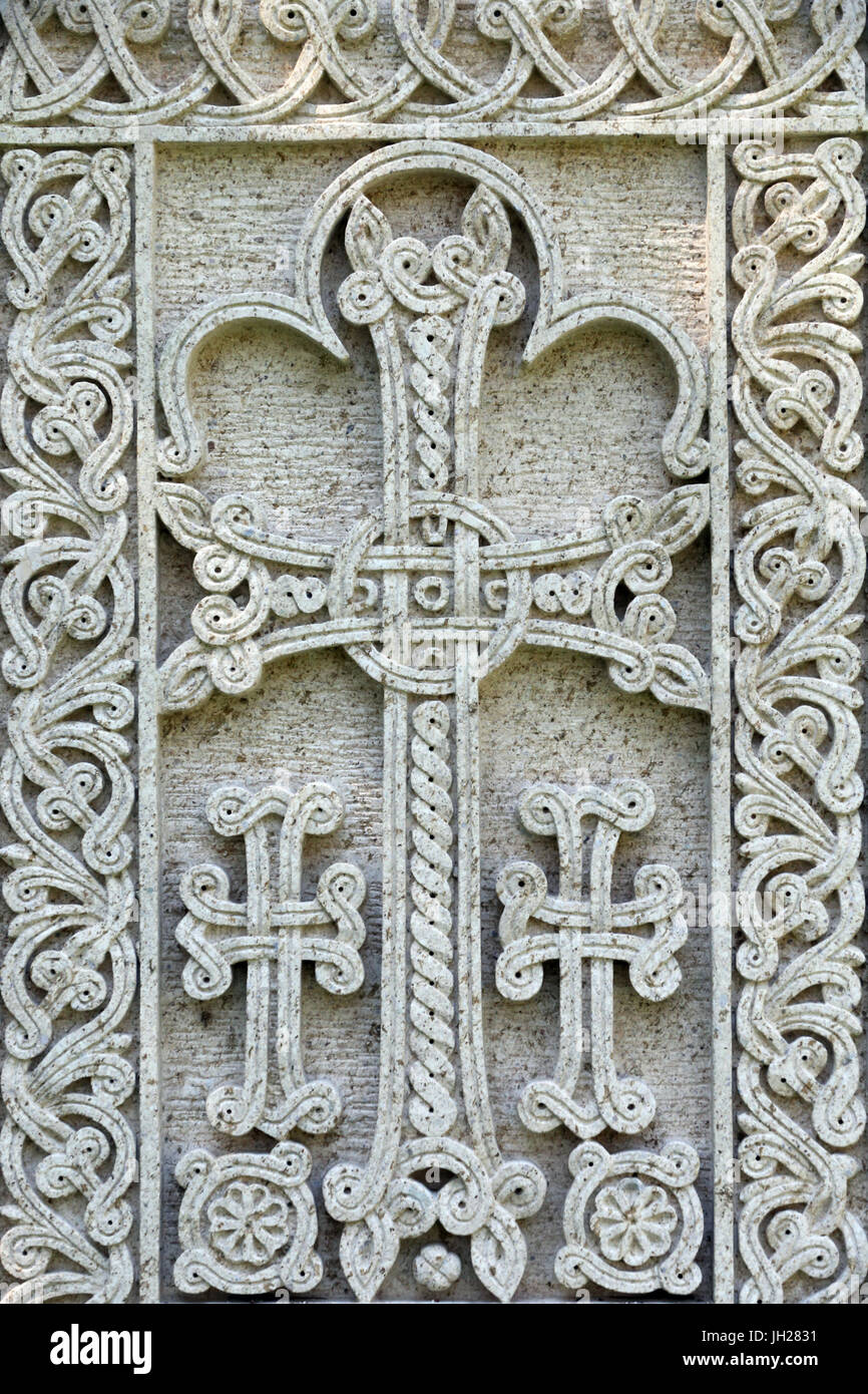 Armenische Apostolische Kirche von Gregor der Erleuchter.  Der Friedhof.  Singapur. Stockfoto