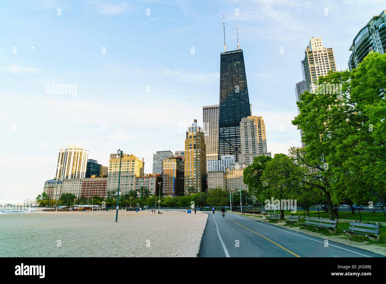 John Hancock Center in Chicago, Illinois, Vereinigte Staaten von Amerika, Nordamerika Stockfoto