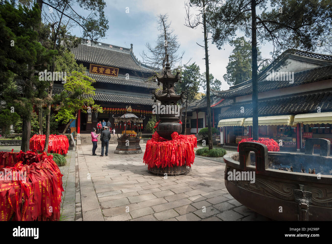 Daming-Tempel, Yangzhou, Jiangsu Provinz, China, Asien Stockfoto
