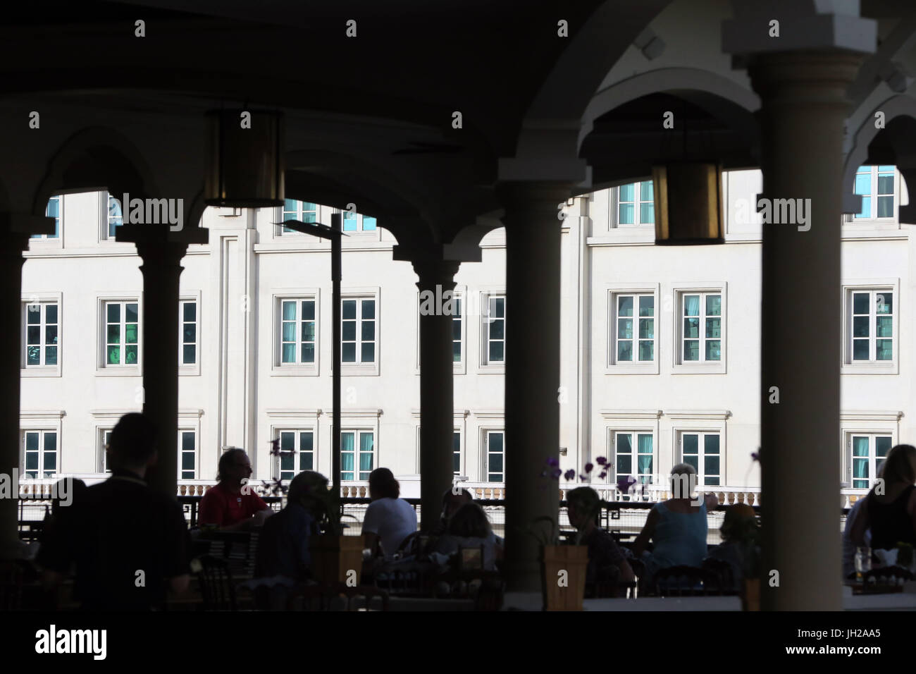 Ho-Chi-Minh-Stadt. Bezirk 1. Rex Hotel.  Vietnam. Stockfoto