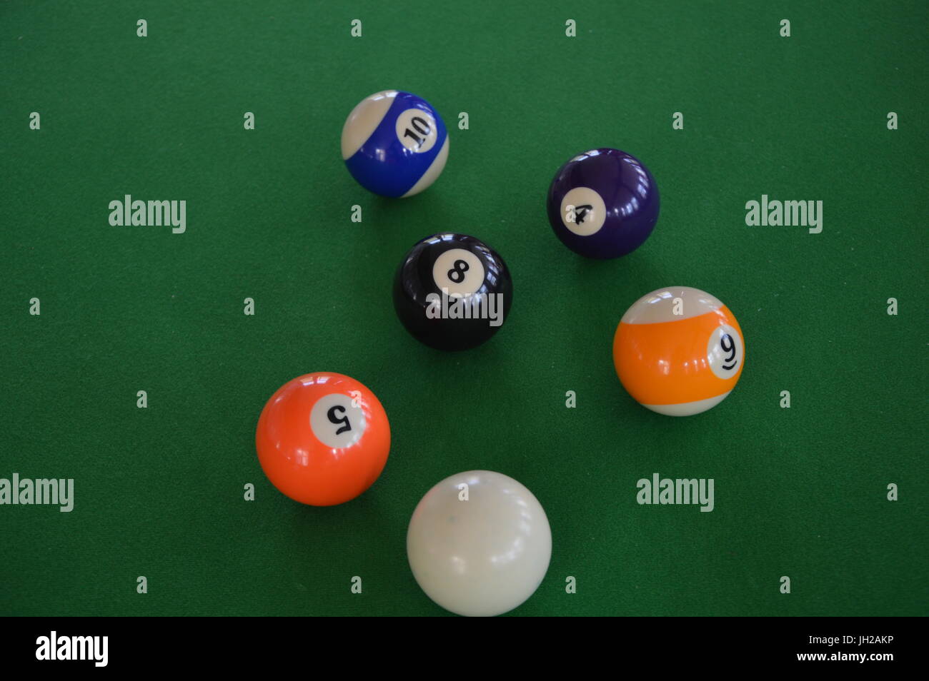 Billard Stockfoto