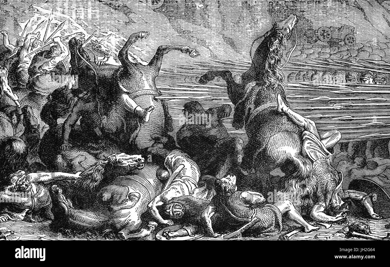 Die Phalanx wurde eine rechteckige Masse militärische Formation, in der Regel ganz schwere Infanterie, bewaffnet mit Speeren, Hechte, Sarissas oder ähnlichen Waffen aus. Der Begriff ist vor allem (und ursprünglich) verwendet, um die Verwendung dieser Formation in der antiken griechischen Kriegsführung zu beschreiben, Stockfoto