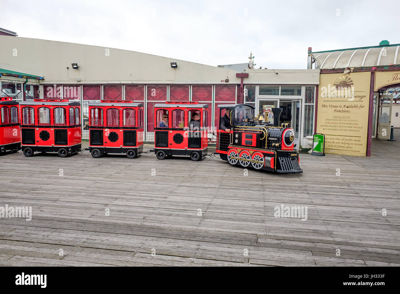 Central Pier Blackpool Stockfoto