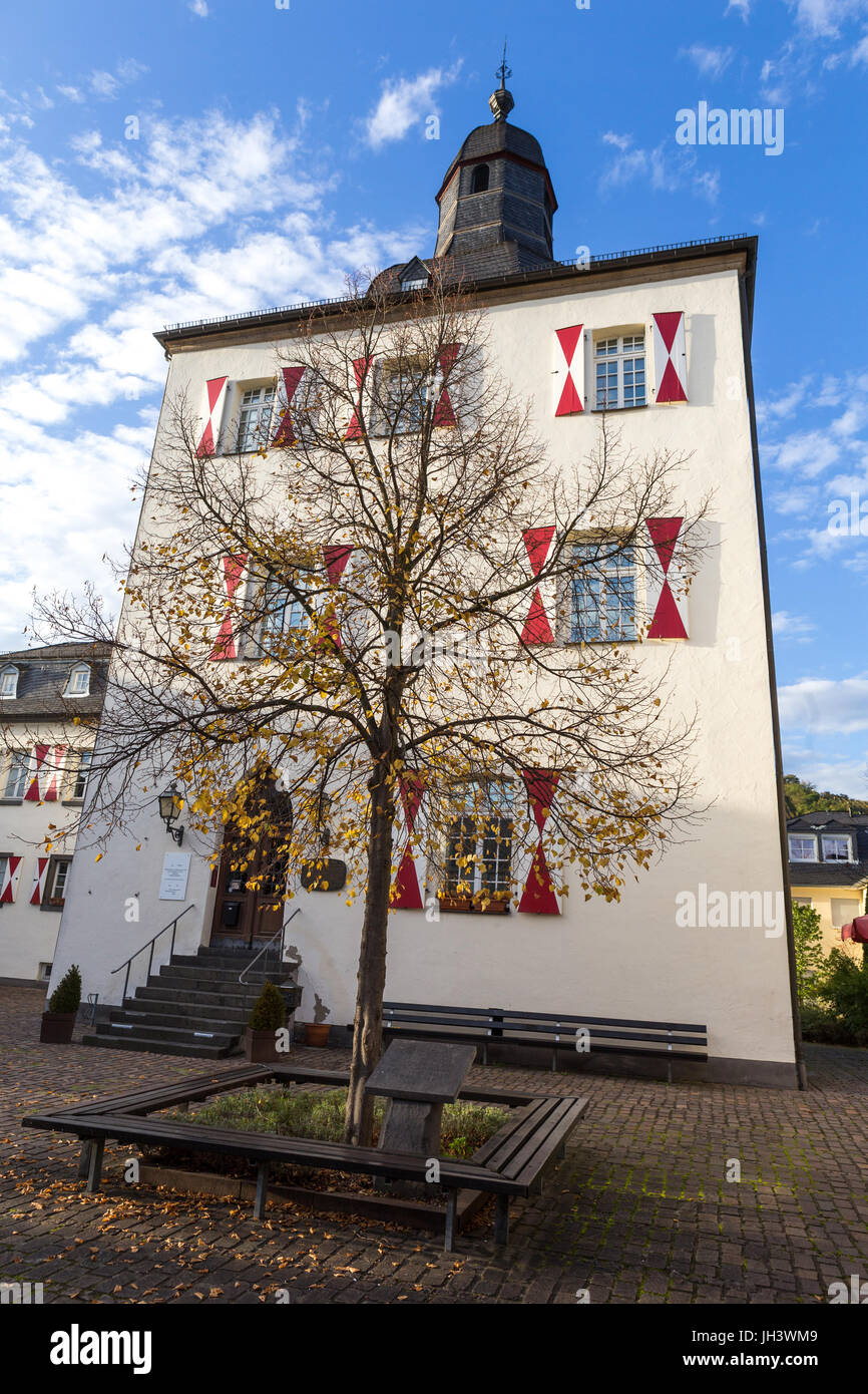 Ahrweiler im Ahrtal Stockfoto