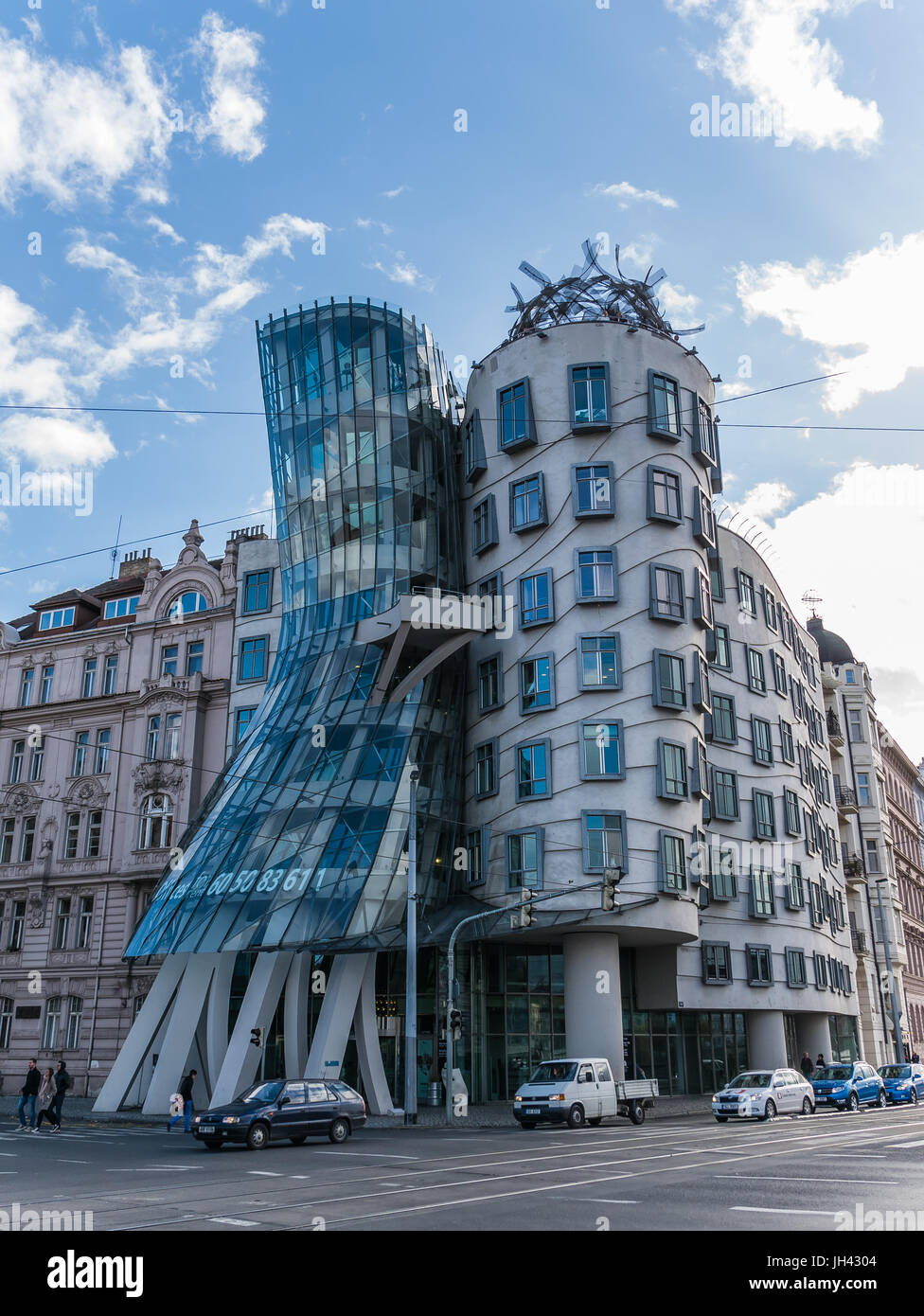 Prag Tschechien Ca November 2015 Das Tanzende Haus In Prag