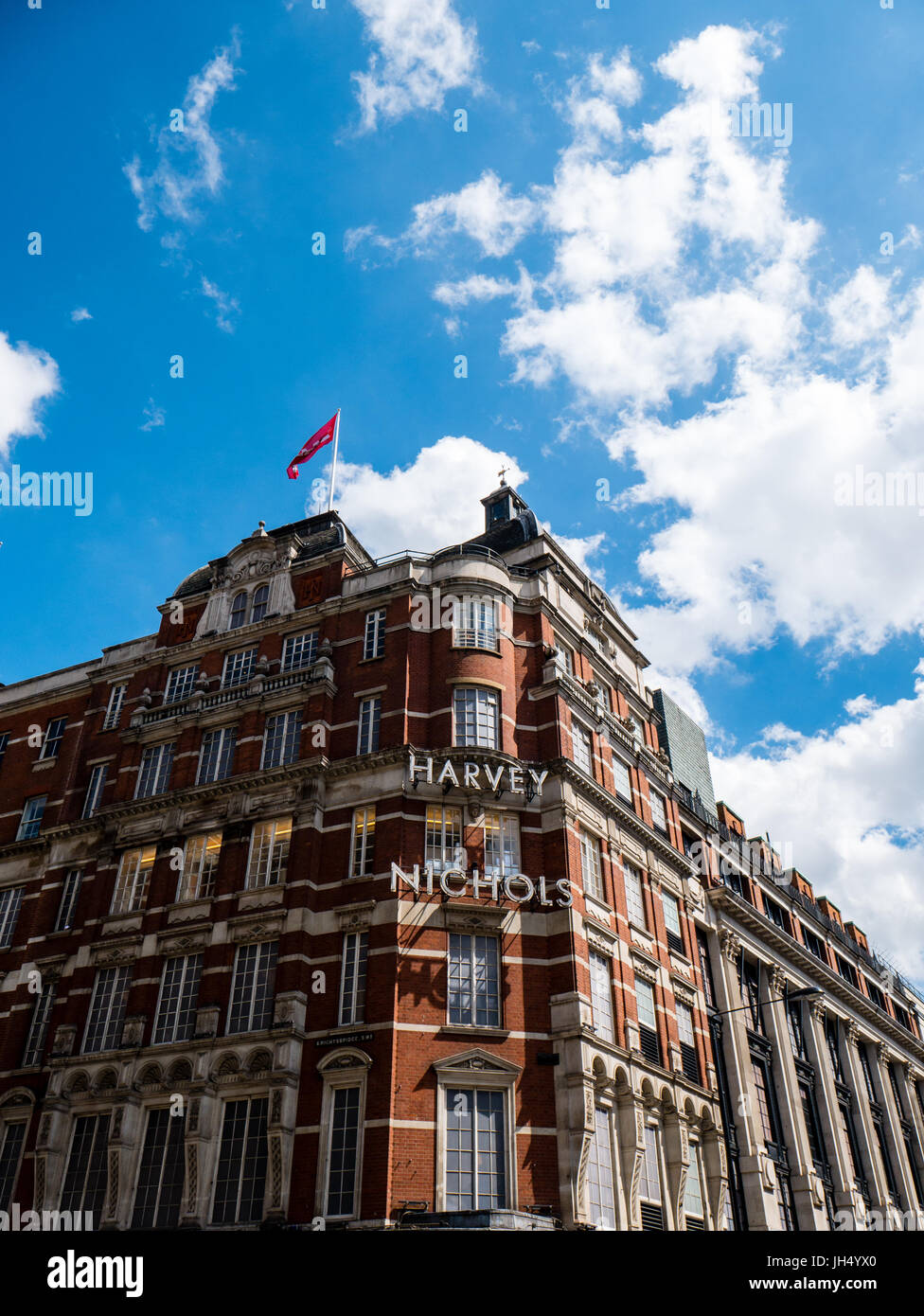 Harvey Nicholas Department Store, Knightsbridge, London, England, Großbritannien, GB. Stockfoto