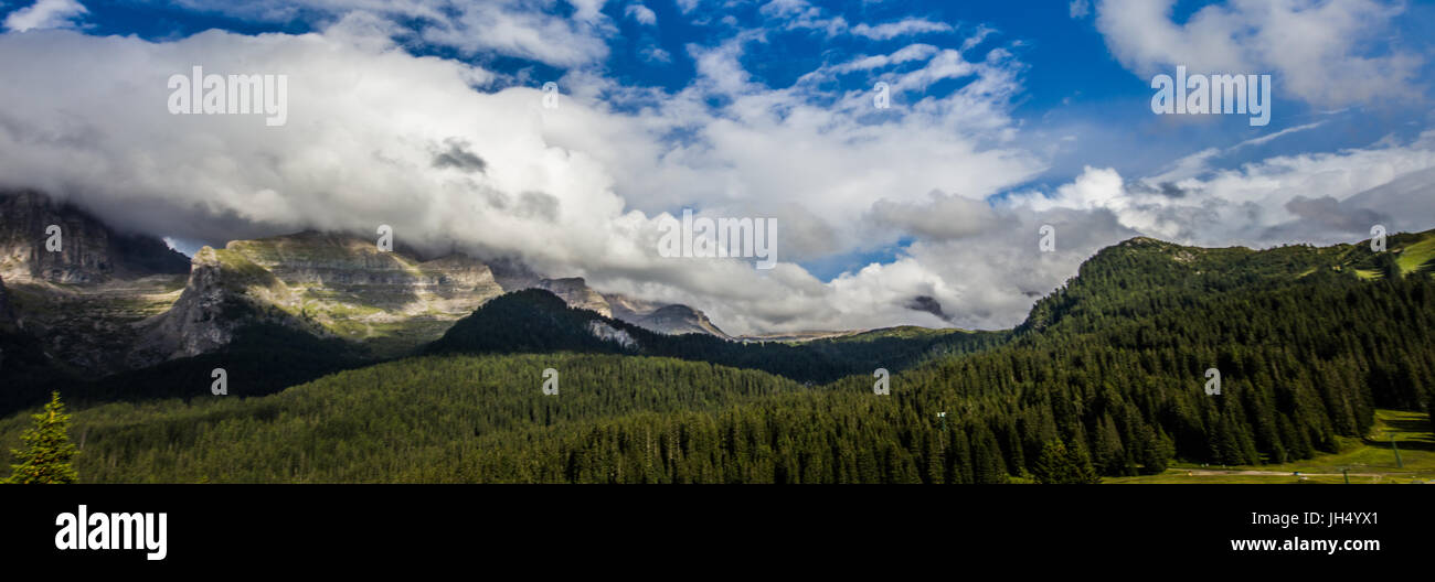 Madonna di Campiglio Stockfoto