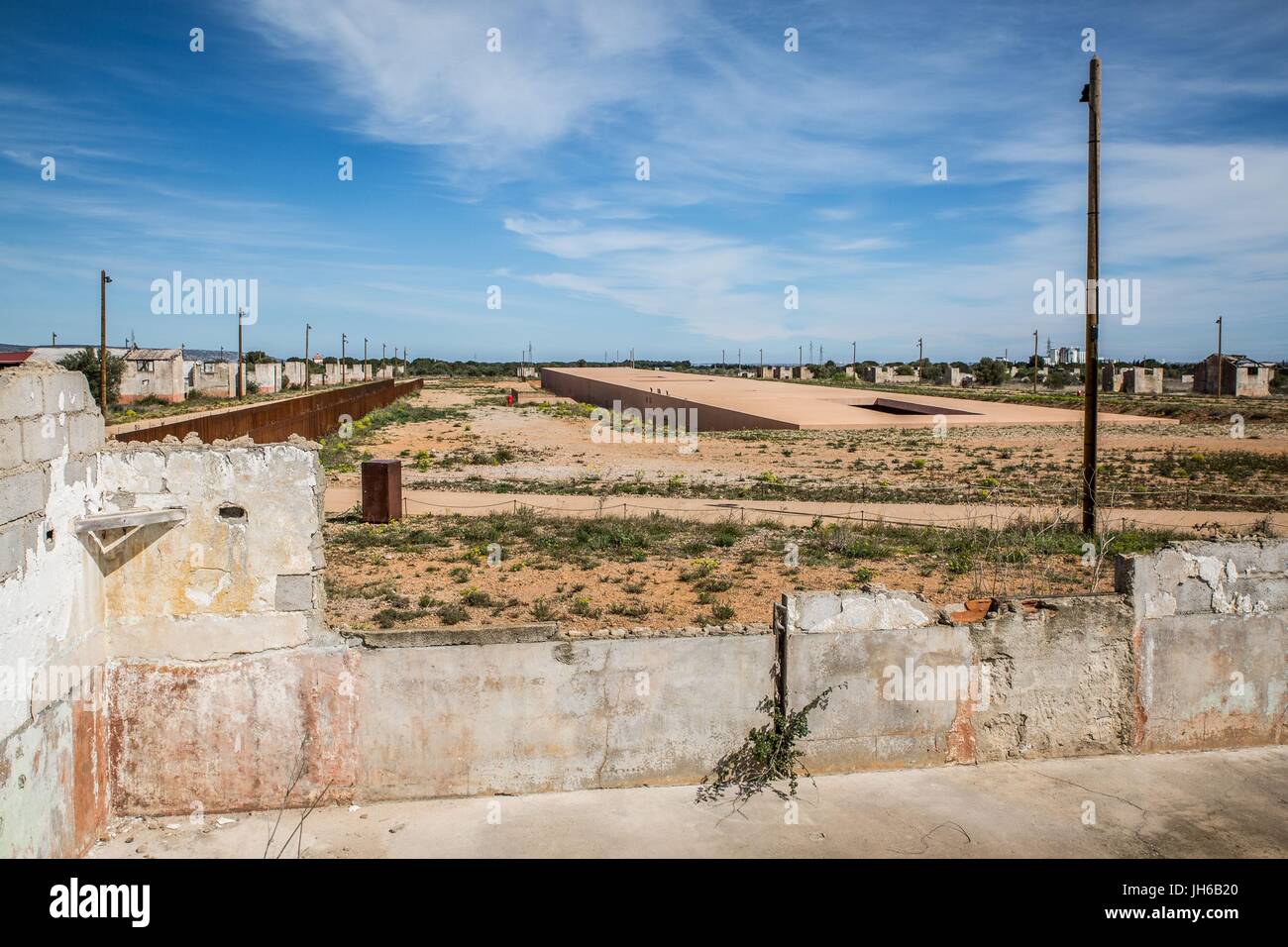 CAMP DE RIVESALTES MEMORIAL Stockfoto