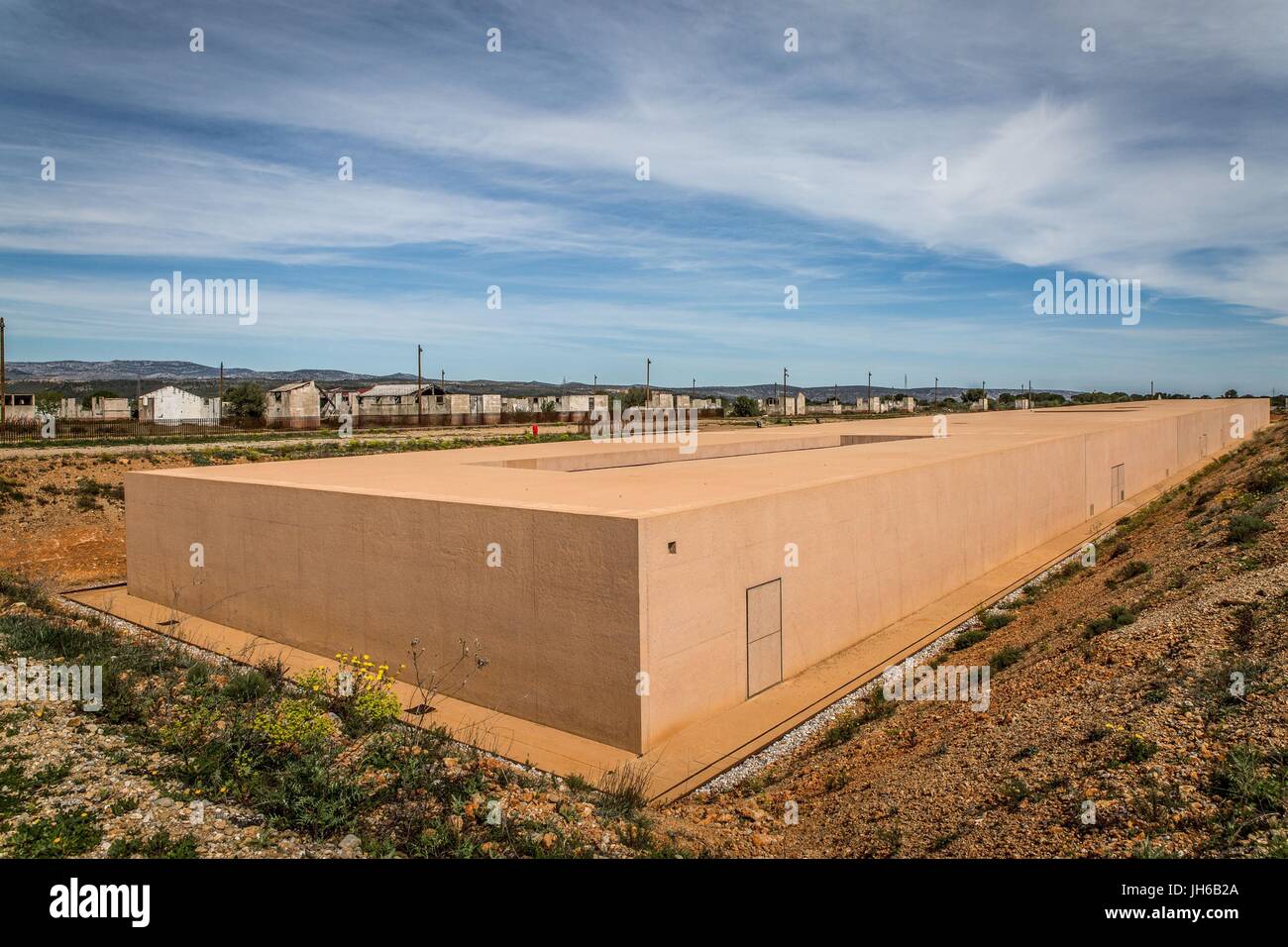 CAMP DE RIVESALTES MEMORIAL Stockfoto