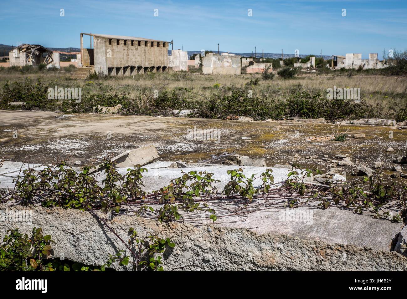 CAMP DE RIVESALTES MEMORIAL Stockfoto