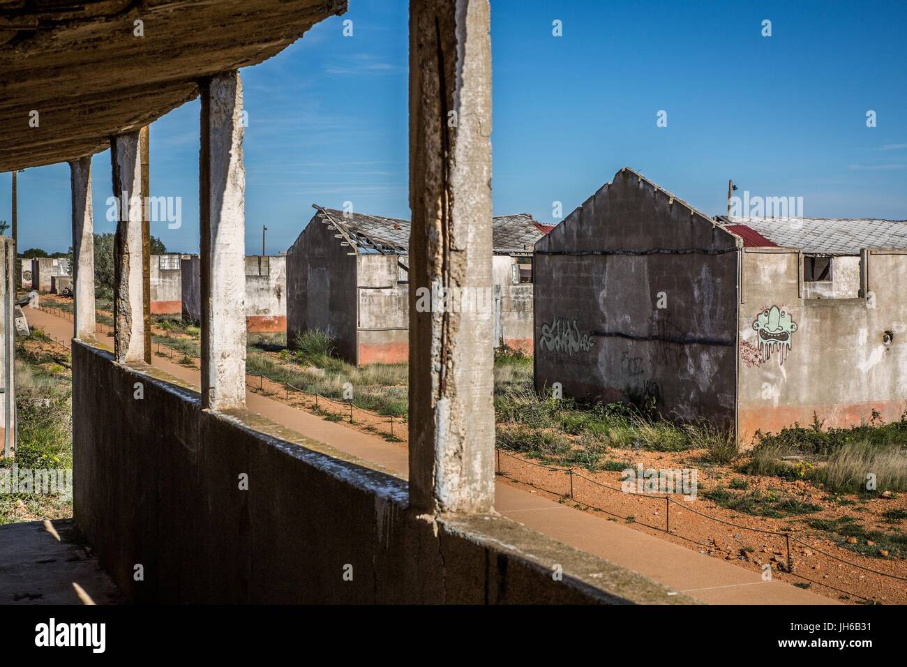 CAMP DE RIVESALTES MEMORIAL Stockfoto