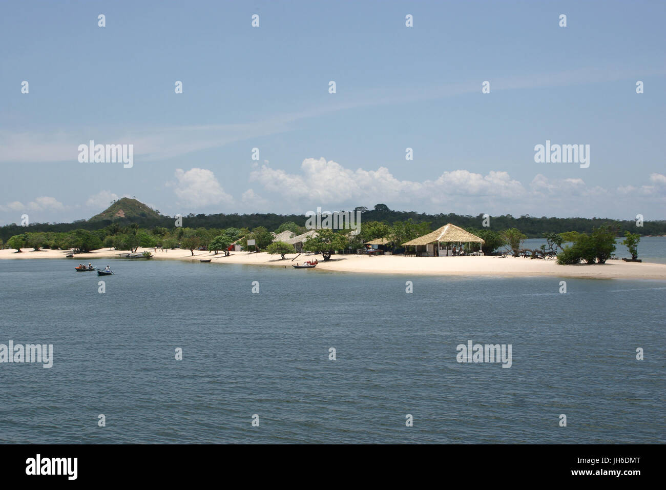 Alter do Chao, Santarem, Para, Brasilien Stockfoto