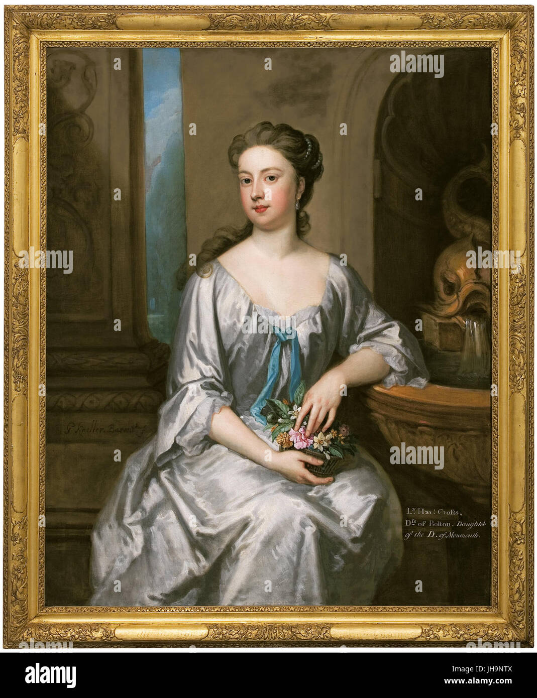 Godfrey Kneller - Lady Henrietta Crofts, Herzogin von Bolton- Stockfoto