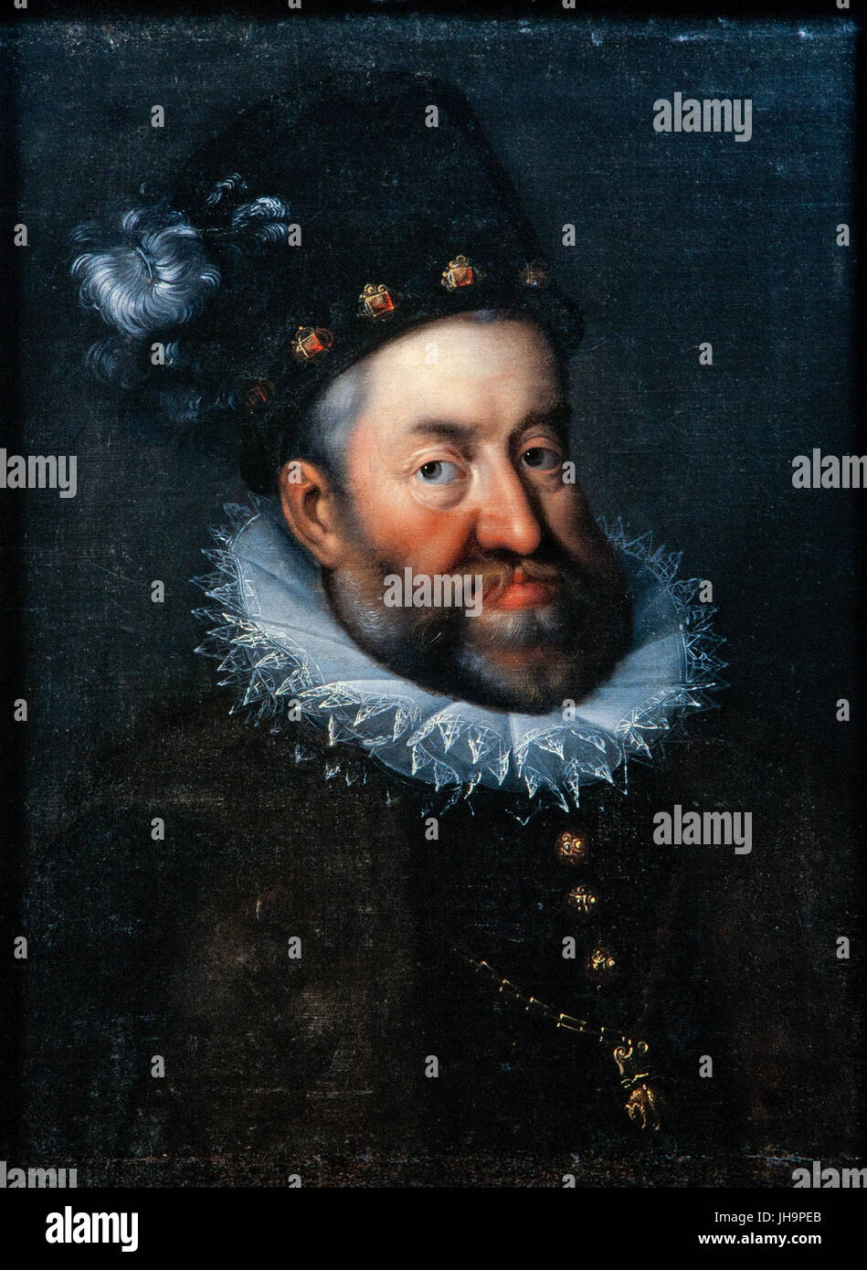 Hans von Aachen, Atelier - Rudolf II. von Habsburg (1552-1612)- Stockfoto