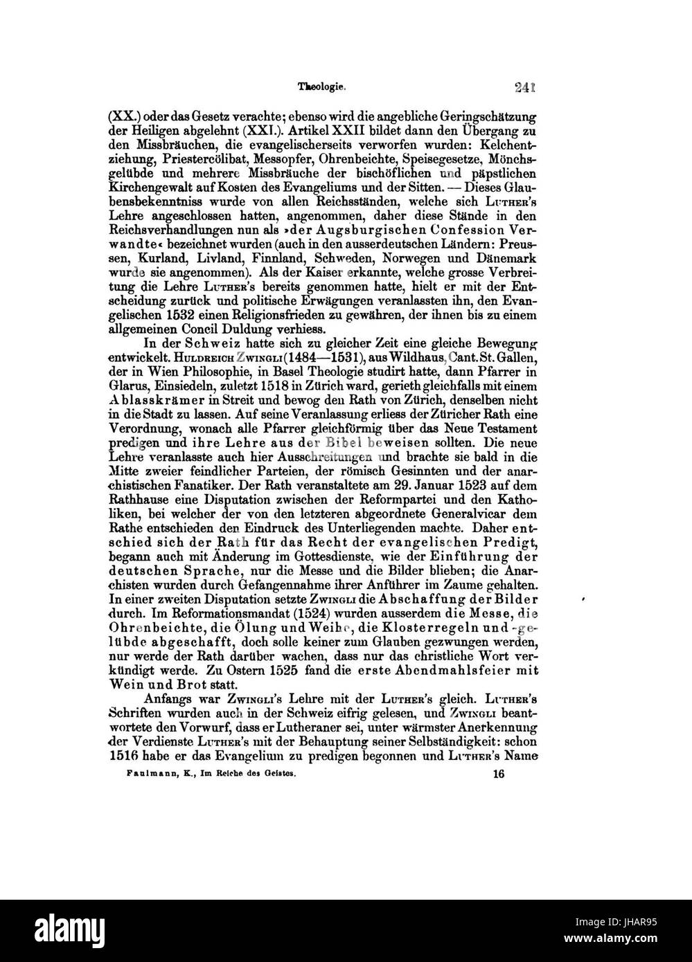 Im Reiche des Geistes (Faulmann) 0260 Stockfoto Im Reiche des Geistes (Faulmann) 0260 Stockfoto