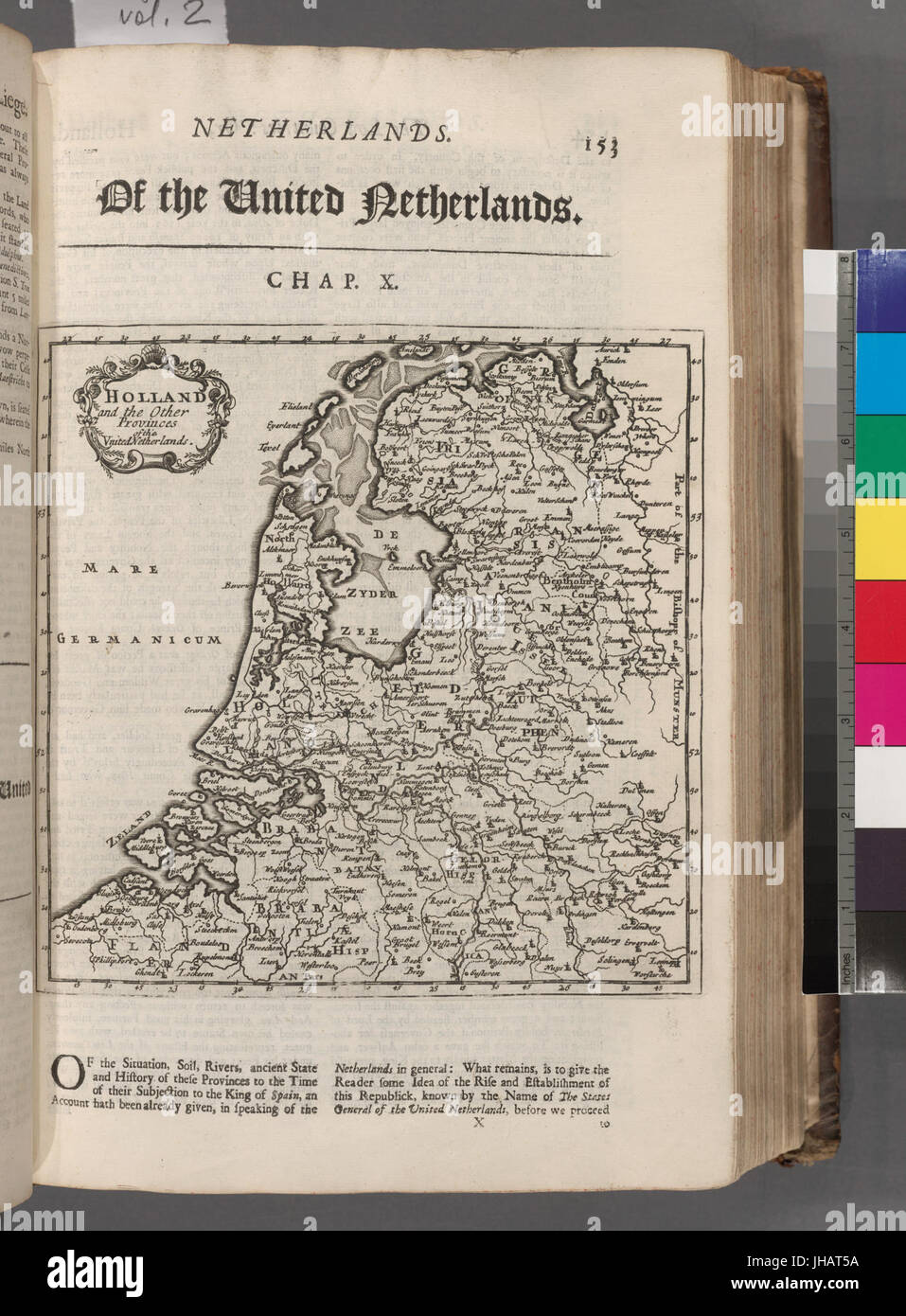 Holland und den anderen Provinzen der Vereinigten Niederlande (NYPL b15373374-1505127) Stockfoto