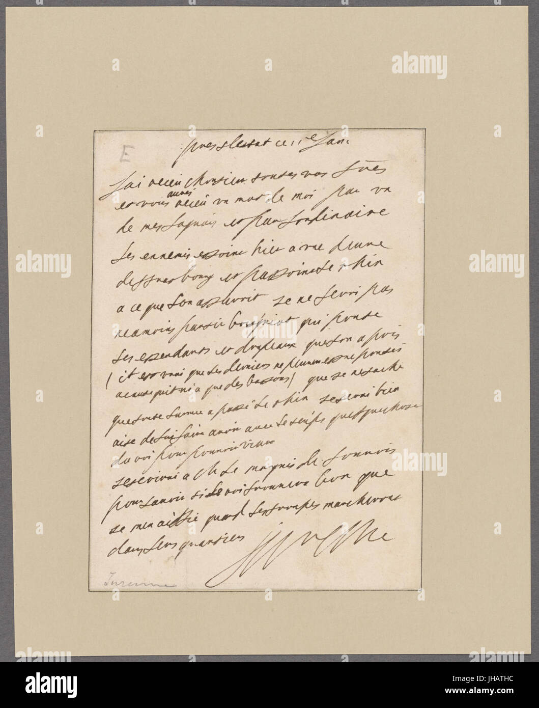 Henri De La Tour d ' Auvergne, Vicomte de Turenne (NYPL b11868620-5413366) Stockfoto