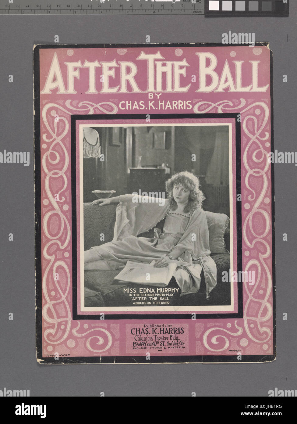 Nach dem Ball (NYPL Hades-448587-1154137) Stockfoto