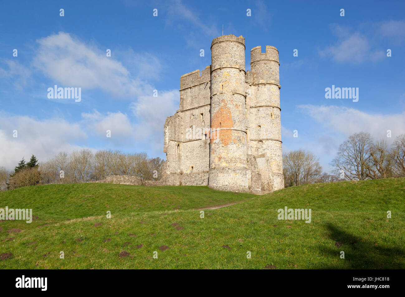 Ruinen von Donnington Castle, Newbury, Berkshire, England, Vereinigtes Königreich, Europa Stockfoto