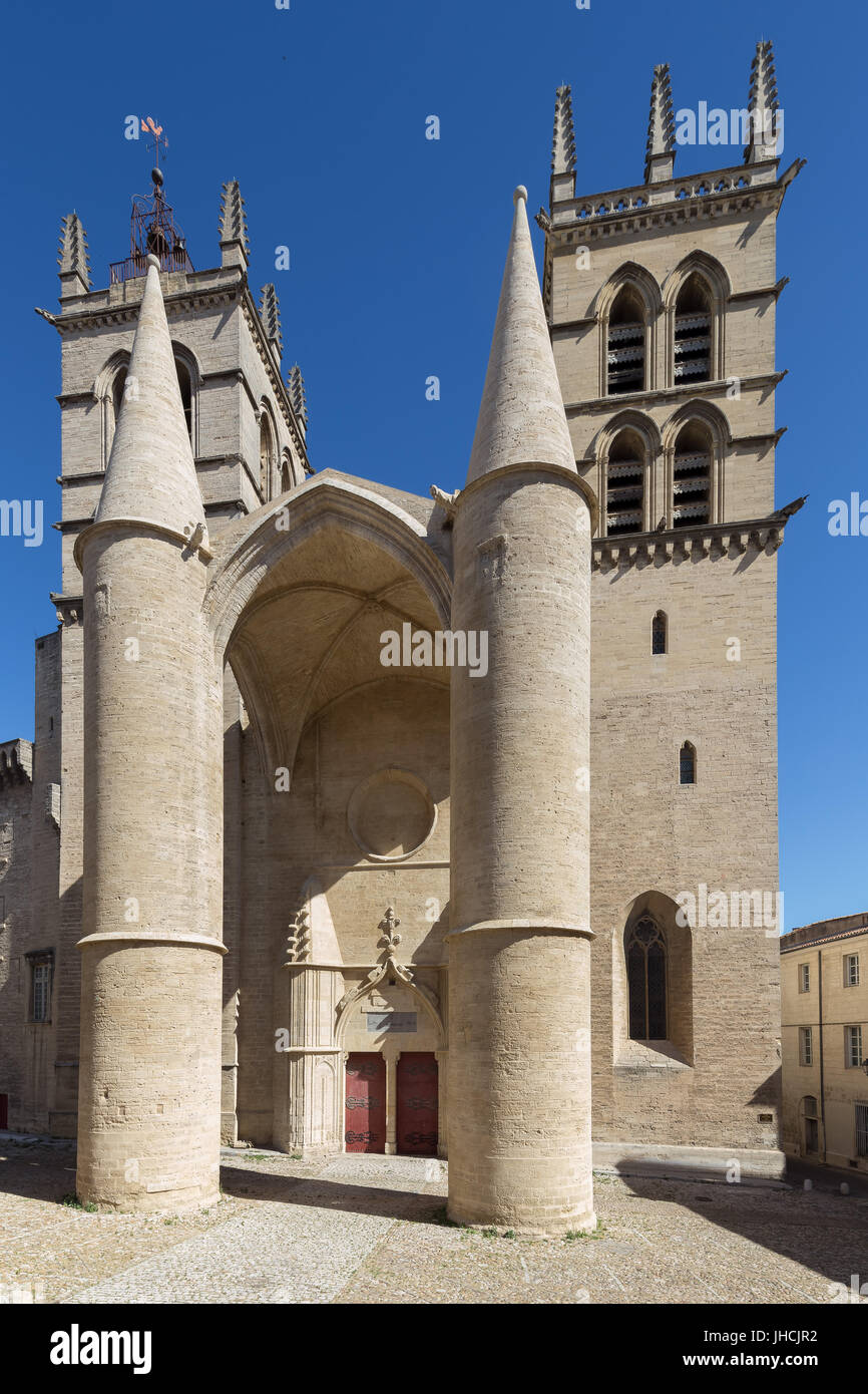 Montpellier Languedoc-Roussillon Frankreich. Stockfoto