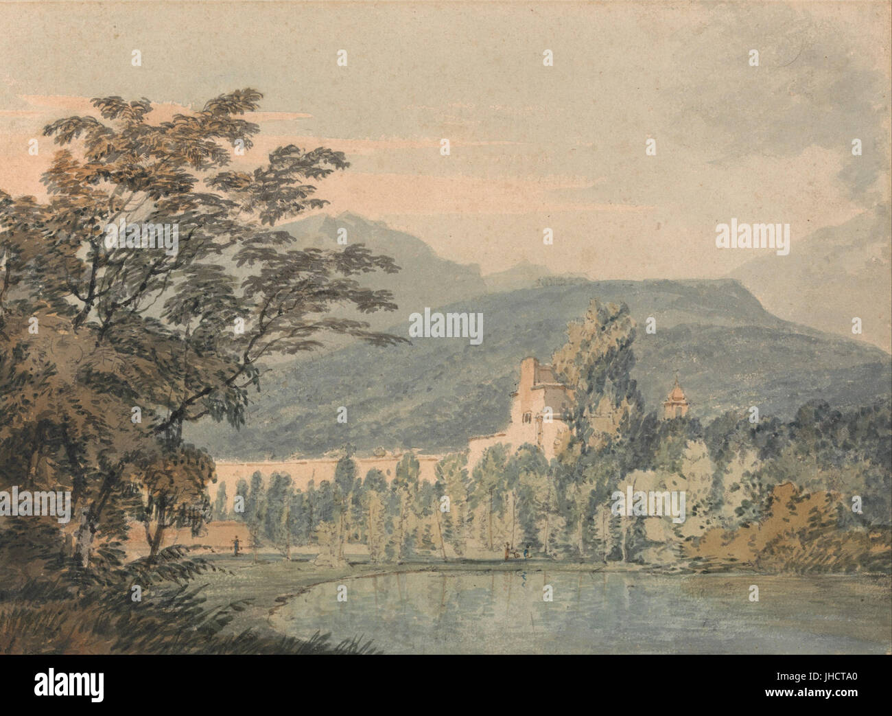 Joseph Mallord William Turner - Sir William Hamilton Villa- Stockfoto