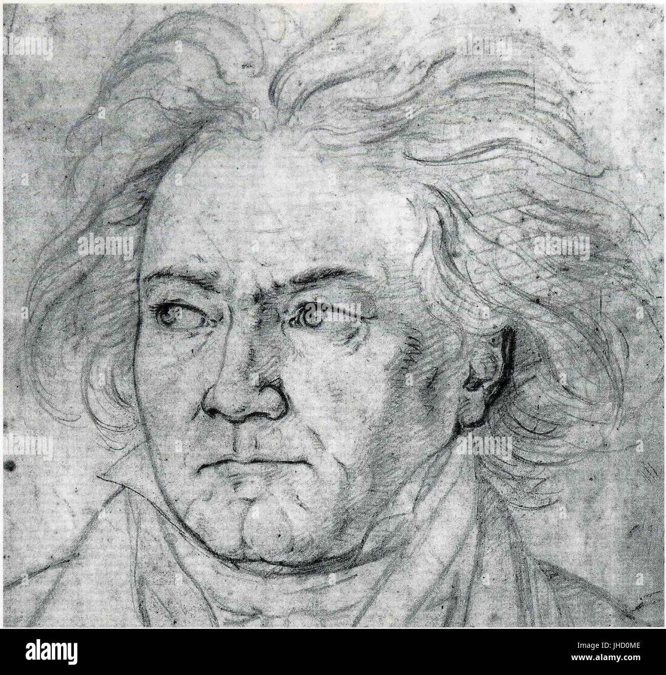 Beethoven-1818 Stockfoto