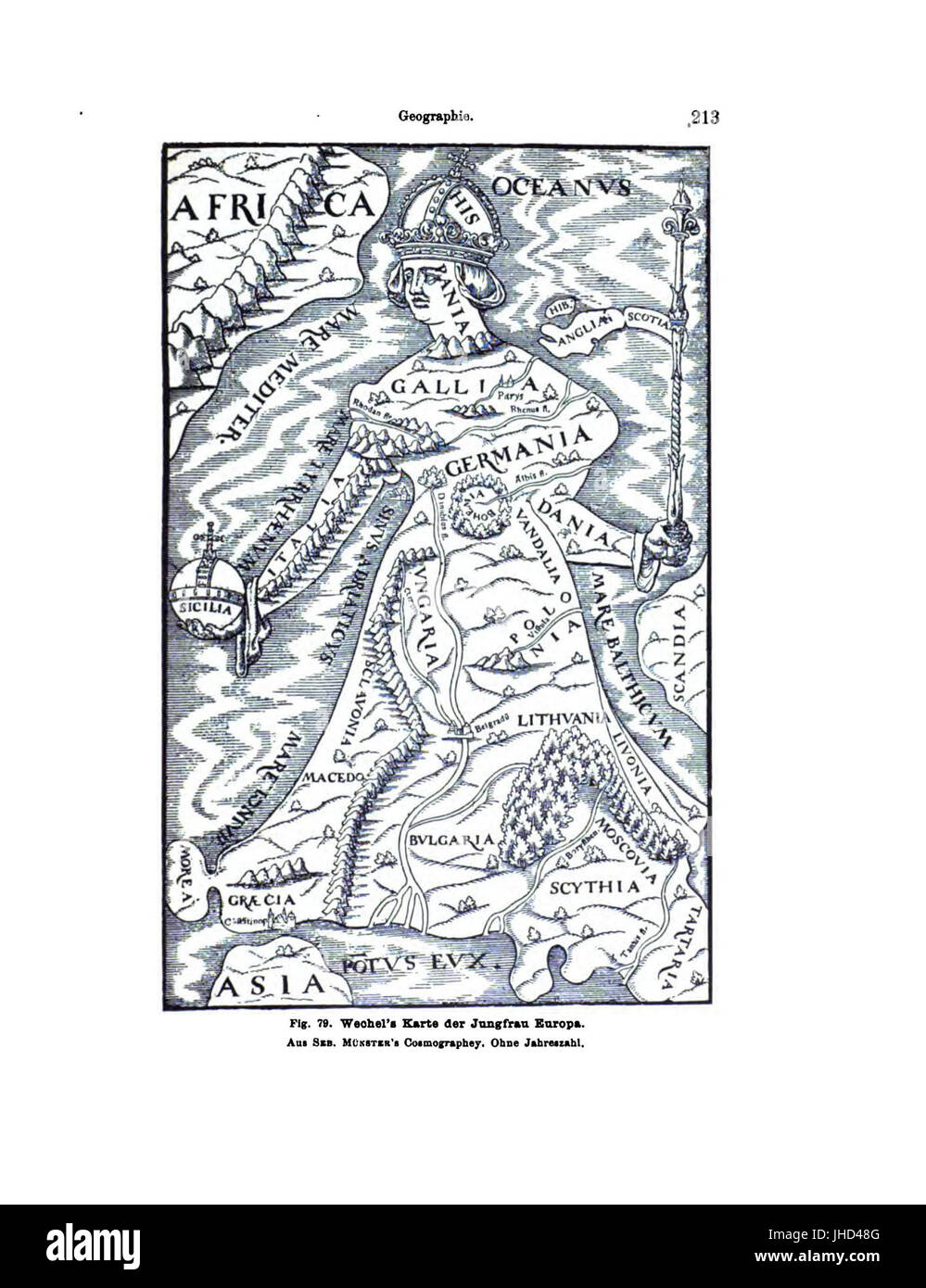 Im Reiche des Geistes (Faulmann) 0232 Stockfoto Im Reiche des Geistes (Faulmann) 0232 Stockfoto