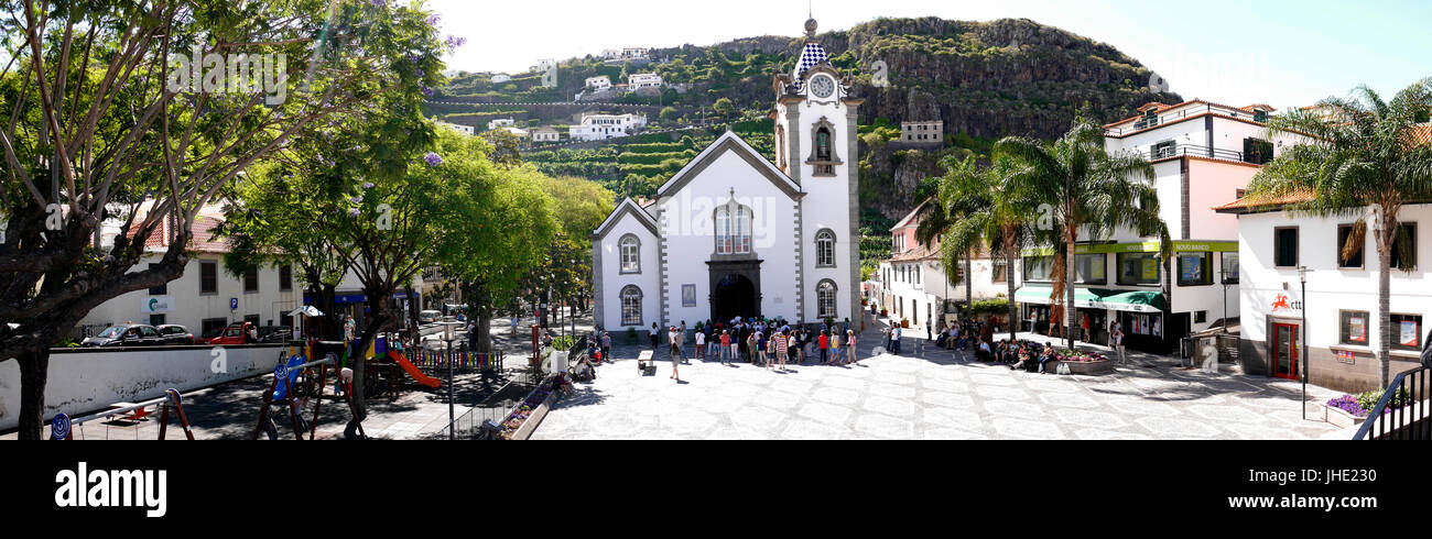 Das Dorf von Ribeiro Frio auf der Insel Madeira Portugal Stockfoto